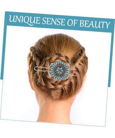 Beavorty Hairpin women's hair clips hair accessories for women flower hair accessories women's hair accessories women hair accessories Hair Ornament Hair up Zinc alloy Fashion Miss - Buy Online on GoSupps.com