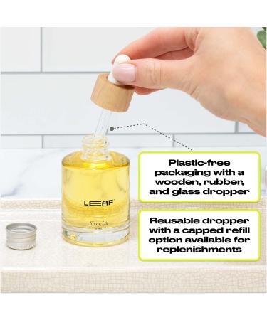 Leaf Shave Oil 1.7 fl oz - Pre & Post Shave Oil for Smooth Shave | Reduce Irritation | Women & Men - Buy Online on GoSupps.com