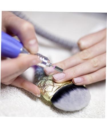 minkissy nail drill bits nail bit carbide drill bits for nails safety bits for nail drill acrylic drill bits cuticle drill bits hard Nail flakes set grinding head Tungsten steel 0.6x0.6x4.2cm As Shown1 - Buy Online on GoSupps.com