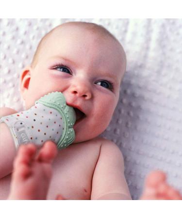 Baby Teething Mittens - Self-Soothing Pain Relief Toy for 3-12 Months Baby - Prevent Scratches Protection Glove - Pink (1 Pair) - Buy Online on GoSupps.com