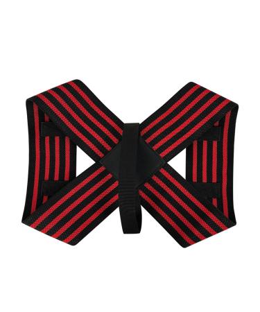 Milageto Posture Correct Strap Shoulder Brace Relief Neck Discomfort Upper Back Support Belt Upper Back Brace for Women Men Adults Friends M Medium