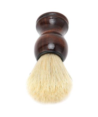 Beard Razor Brush for Barbers - Wooden Handle Neck Dust Brush for Hair Removal & Men's Facial Care - Buy Online on GoSupps.com