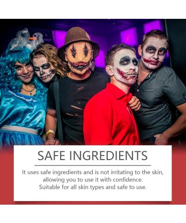  yztju Sang De Sc ne - Washable Artificial Blood Makeup for Halloween Party Body Paint 50 ml for Costume Beauty Costume Face and Body Makeup Halloween Party - Buy Online on GoSupps.com