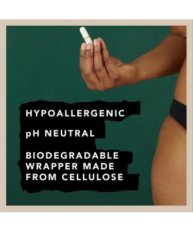 Dame Super Tampons x14 - Hypoallergenic, Plastic-Free, pH Neutral, Toxin-Free, Compostable & Biodegradable - Buy Online on GoSupps.com