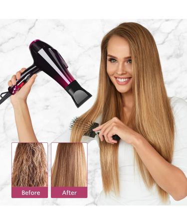 Professional 3500W Hair Dryer | Powerful Salon Blow Dryer with Negative Ions & Ceramic AC Motor | Includes Concentrator & Diffuser Attachments - Buy Online on GoSupps.com