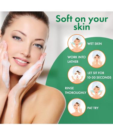 Kojic Acid & Turmeric Soap Bar for Face & Body - Even Tone, Bright Complexion - Made in USA (4 oz x 3) - Buy Online on GoSupps.com