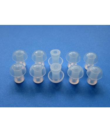 Healtheveryday 10 Medium (M) Soft Replacement Mushroom Domes Eartips Earbuds - Buy Online on GoSupps.com