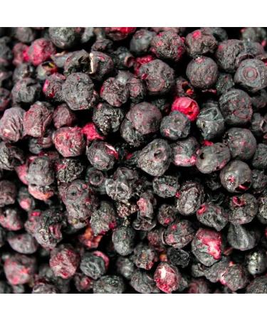 Honeyberry Solutions LTD Freeze Dried Wild Blueberries 250g Freeze Dried Blueberries Dried and Freeze Dried Fruit Freeze Dried Wild Blueberries for Baking Cake Decorating Smoothies Muesli and Desserts - Buy Online on GoSupps.com