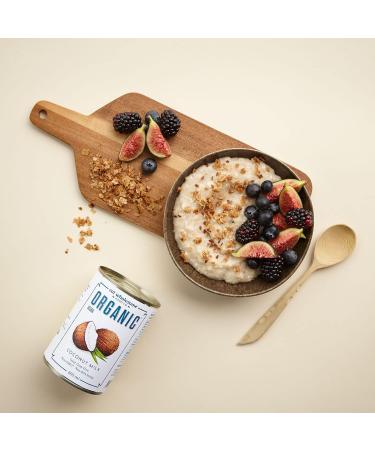 Eat Wholesome Organic Coconut Milk with No Guar Gum 400 ml (Pack of 6) 2.4 l (Pack of 1) - Buy Online on GoSupps.com