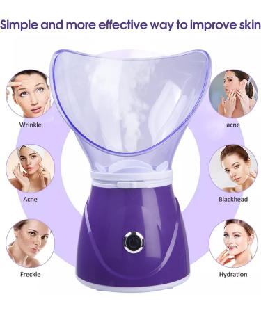 Hoapin Facial Steamer Vaporizer Facial Spa Sauna Vapozone Facial Vaporizer for Cosmetic Face Care Opens Pores and Moisturizes Beneficial Steam - Buy Online on GoSupps.com