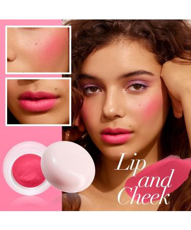  Generisch Lip Pudding Pot New Lip & Cheek Blurry Pudding Pot Blurring Makeup Blush Versatile Construction Matte Velvety Finish Lip Pudding Pot with Brush (#D 30G) - Buy Online on GoSupps.com