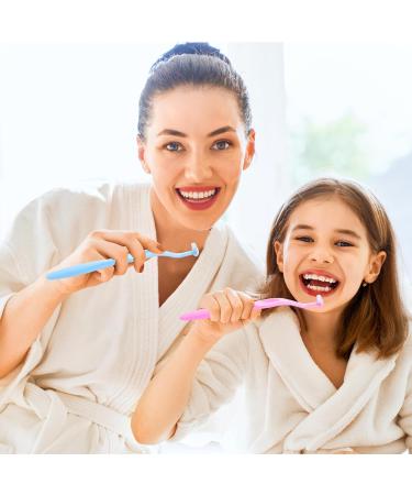 Buy Ouligay 4-Piece Tuft Toothbrush Set | Soft Interspace & End-Tuft Brushes for Detailed Cleaning - Ideal for Braces & Interdental Care - Buy Online on GoSupps.com