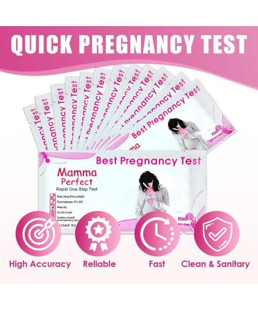 30 Ultra-Sensitive Pregnancy Test Strips - Quick Detection Early Results 10 mIU - International Shipping Available - Buy Online on GoSupps.com
