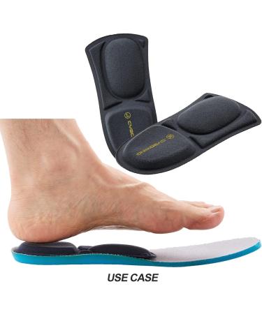 CYBOWING Cushioning Insoles for Heel & Arch Support | Plantar Fasciitis Relief | Men & Women (M) - Buy Online on GoSupps.com