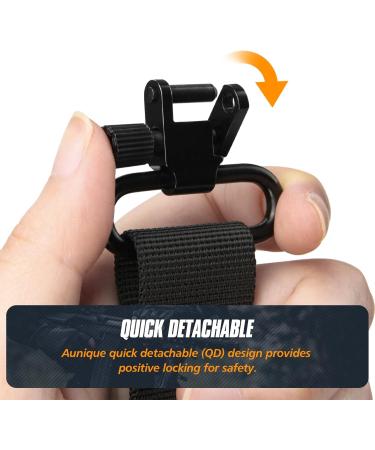 VicBre 6 Pack Quick Release Metal Sling Swivels for Rifle & Shotgun - 3.18 cm - Buy Online on GoSupps.com