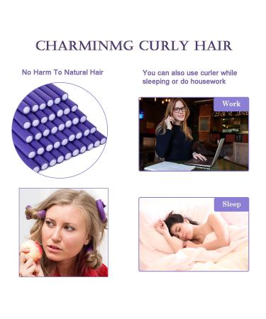 Jumbo Flexirod Heatless Hair Curlers - Soft Foam Rollers for Long Hair - Buy Online on GoSupps.com