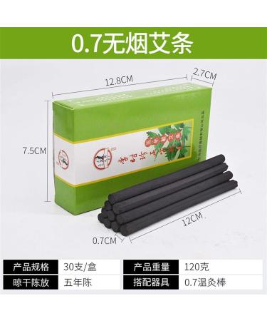 Dunsby Moxa Rolls - Smoke-Free Carbonized Wormwood Moxa Stick for Moxibustion | International Shipping Available - Buy Online on GoSupps.com