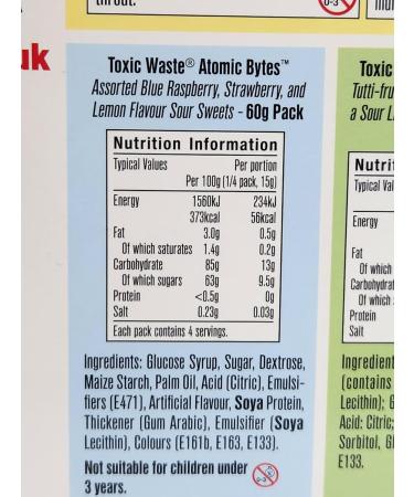Toxic Waste Sour candy Hamper set 295 grams - Buy Online on GoSupps.com