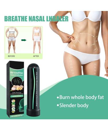 Slim Waist Shaping Nasal Inhaler 3 Pack - Herbal Extracts for Fresh Breath & Improved Concentration - Buy Online on GoSupps.com