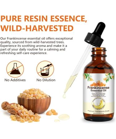  Nuvilo Incense Essential Oil with Resin Extract Moisturizing Face and Body Cream Moisturizing and Nourishing Anti-Aging Care Hair Care Aromatherapy Essential Oils (6 Pcs) - Buy Online on GoSupps.com