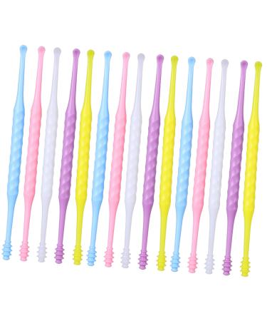 WRITWAA 1set Earwax Cleaner Soft Ear Wax Ear Cleaner Sleeping Spiral Tool Removal Ear for Safe Wax Remover for Ears Scoop Ear Hole Cleaner Ear Wax Remover Cleaning Plastic Abs 20pcs