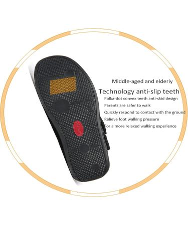 Diabetic Edema Shoes for Men - Lightweight Breathable Foam Slippers for Plantar Fasciitis - Adjustable Touch Close Bar 11.5 Brown - Buy Online on GoSupps.com