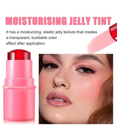 GECOMO Cooling Water Jelly Tint - Vegan & Cruelty-Free Sheer Lip & Cheek Stain Buildable Watercolor Finish 0.18Oz - 03# RED | International Shipping Available - Buy Online on GoSupps.com