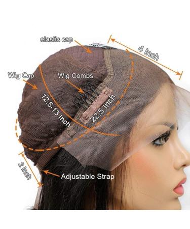 Brazilian Remy Natural Wavy Short Bob Lace Front Hair Wigs for Black Women - Glueless Lace Wig with Baby Hair - Buy Online on GoSupps.com