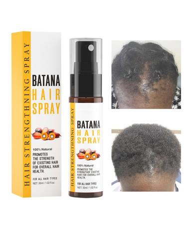 Hair Growth Oil Spray | Healthy Hair Oil Hair Volumizing Spray Hair Batana Oils | 30ml Hair Care Product Promotes Growth Adds Thickness for Women and Men with Damaged Hair