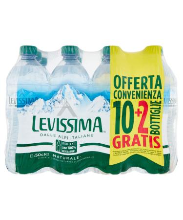 Levissima Natural mineral mineral water, 12 x 0.5 cl
