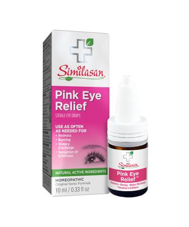 Similasan Pink Eye Relief Sterile Eye Drops 0.33 fl oz (10 ml)