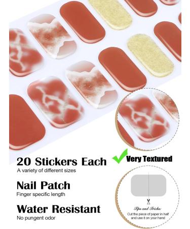 EBANKU Pink Gel Nail Strips Kit - Waterproof, Long Lasting, Real Nail Polish Wraps with Accessories - UV/LED Lamp Required - Buy Online on GoSupps.com