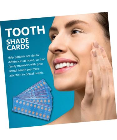 Gleavi 90 PTH Tooth Coloring Card | Teeth Color Chart & Oral Care Tool for Perfect Whitening - Buy Online on GoSupps.com