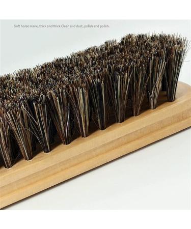 Home Shoes Brushes Hand-held Cleaning Brush Wooden Horsehair Brush Natural Leather Soft Polishing Tool Polishing Shoe Brush Bristle Tool Cleaning Shoe Brush Bathroom Tool Brush Onecolor - Buy Online on GoSupps.com