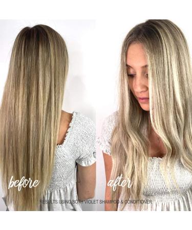 Surface Hair Pure Blonde Violet Shampoo - 9 Fl Oz | Best for Blonde Hair Care - International Shipping Available - Buy Online on GoSupps.com