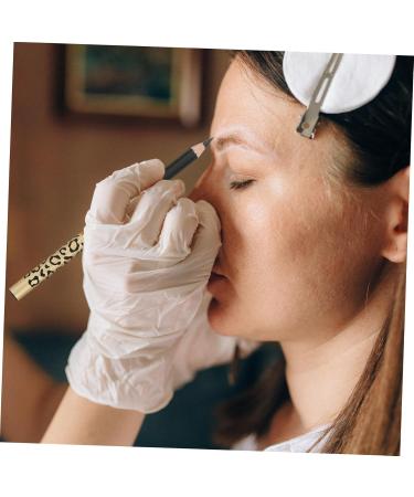 Angoily 2pcs Eyebrow Brush Eyebrow Pen Pencil) Makeup Eyebrow Pencils Pencil Sharpener White Pencil Women's 1 count (Pack of 1) Black - Buy Online on GoSupps.com