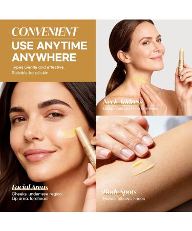 CITYGOO Retinol Eye Stick Hydrating: Dark Circle & Puffiness Balm with Retinol & Collagen - Anti Aging Wrinkle Cream For Women - Travel Friendly and Korean Skin Care 0.35oz/10g Gold 0.35 Ounce (Pack of 1) - Buy Online on GoSupps.com