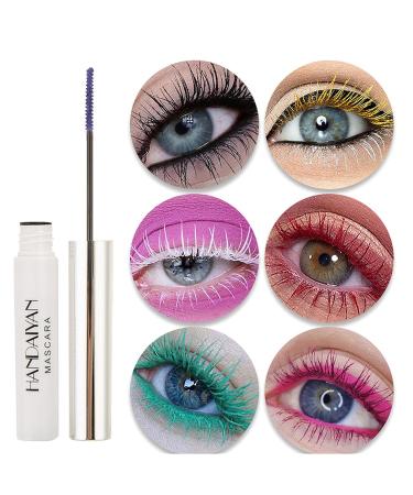 Bonnie Choice Waterproof Colored Mascara - 9 Vibrant Colors for Charming and Long-Lasting Eye Makeup | Blue, Black, White, Red, Purple Shades for Women - Buy Online on GoSupps.com