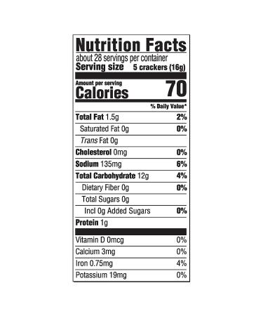 Premium Original Saltine Crackers - 16 oz | Top Quality Snack Option - Buy Online on GoSupps.com