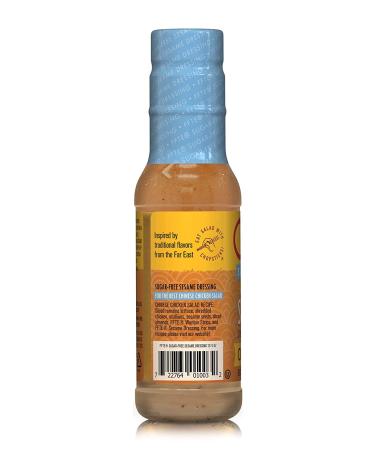 Feast From The East Sugar-Free Sesame Dressing 12 Fl Oz - Sweet & Tangy Keto Friendly Vinaigrette - Gluten Free Chinese Chicken Salad Dressing - Zero Sugar & Carb - Buy Online on GoSupps.com