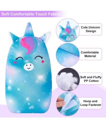 Beinou Unicorn Seatbelt Strap Cover & Pillow for Kids - Green | Head & Shoulder Support Cushion for Boys & Girls | Car Seat Belt Harness Pads for Travel - Buy Online on GoSupps.com