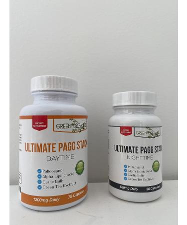 Ultimate PAGG Stack 4 Hour Body by Tim Ferriss - Policosanol, Alpha Lipoic Acid, Green Tea Flavonols, Garlic Extract - Buy Online on GoSupps.com