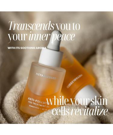 Anti-Pollution Pro Treatment Facial Oil | Bakuchiol + VC-IP | Restore Blemished Skin Firmness & Elasticity | Cruelty-Free Clean Beauty 1.01 fl. oz - Buy Online on GoSupps.com