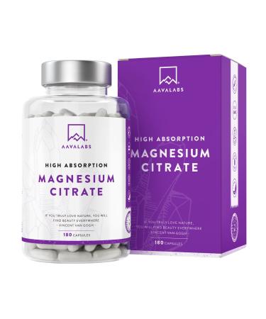 Magnesium citrate 2231mg magnesium high -dose capsules tri -magnesium citrate powder 357mg elementary magnesium powder per daily dose - 180 magnesium capsules high bioavailability vegan magnesium citrate - Buy Online on GoSupps.com