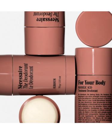 N cessaire The Deodorant Olibanum | Natural Aluminum Free Deodorant For Women & Men. Extra Strength Treatment with Mandelic Acid. Free of Baking Soda Ozokerite & Parabens (75 g/2.5 oz) - Buy Online on GoSupps.com