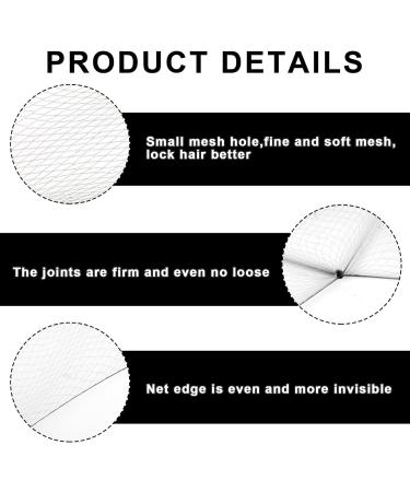 Hair Nets for Buns 20Pcs Hair Bun Nets Black with 20Pcs U Shaped Hair Pins for Buns Hair Bun Net Set Elastic Edge Mesh Invisible Ballet Hair Net for Girls Women - Buy Online on GoSupps.com