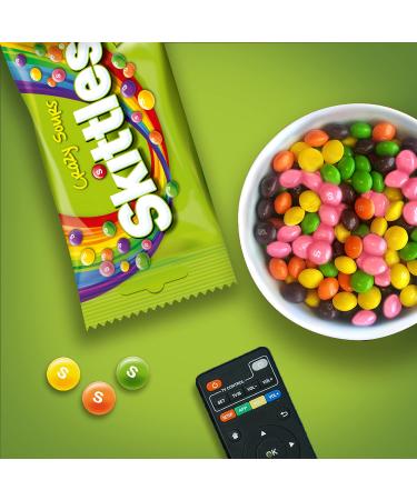 Skittles Crazy Sours 14 Pack | Vegan American Football Snacks | Flavors: Orange Lime Lemon | International Shipping - Buy Online on GoSupps.com
