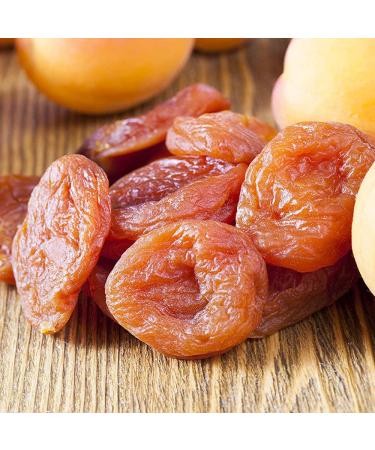 Anna and Sarah Organic Dried Apricots 2lbs - Resealable Bag | Premium Quality | Non-GMO | Healthy Snack | 1 Pack - Buy Online on GoSupps.com