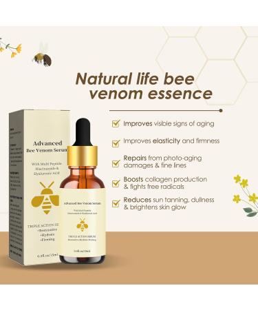  Actsime Set of 2 bee venom serums anti-wrinkle cream face serum anti-wrinkle and anti-aging instant facial firming - Buy Online on GoSupps.com