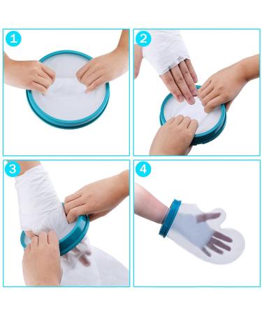 Waterproof Hand Cast Cover Protector - Reusable Shower Bandage Protector for Broken Wrist/Finger - 31cm - Buy Online on GoSupps.com